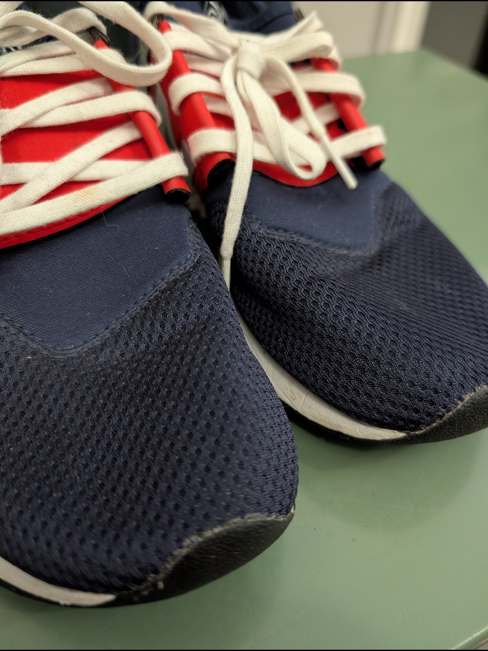 New Balance Women’s Red/White/Blue 24/7 Athletic Sneakers SZ 8 - Picture 11 of 11
